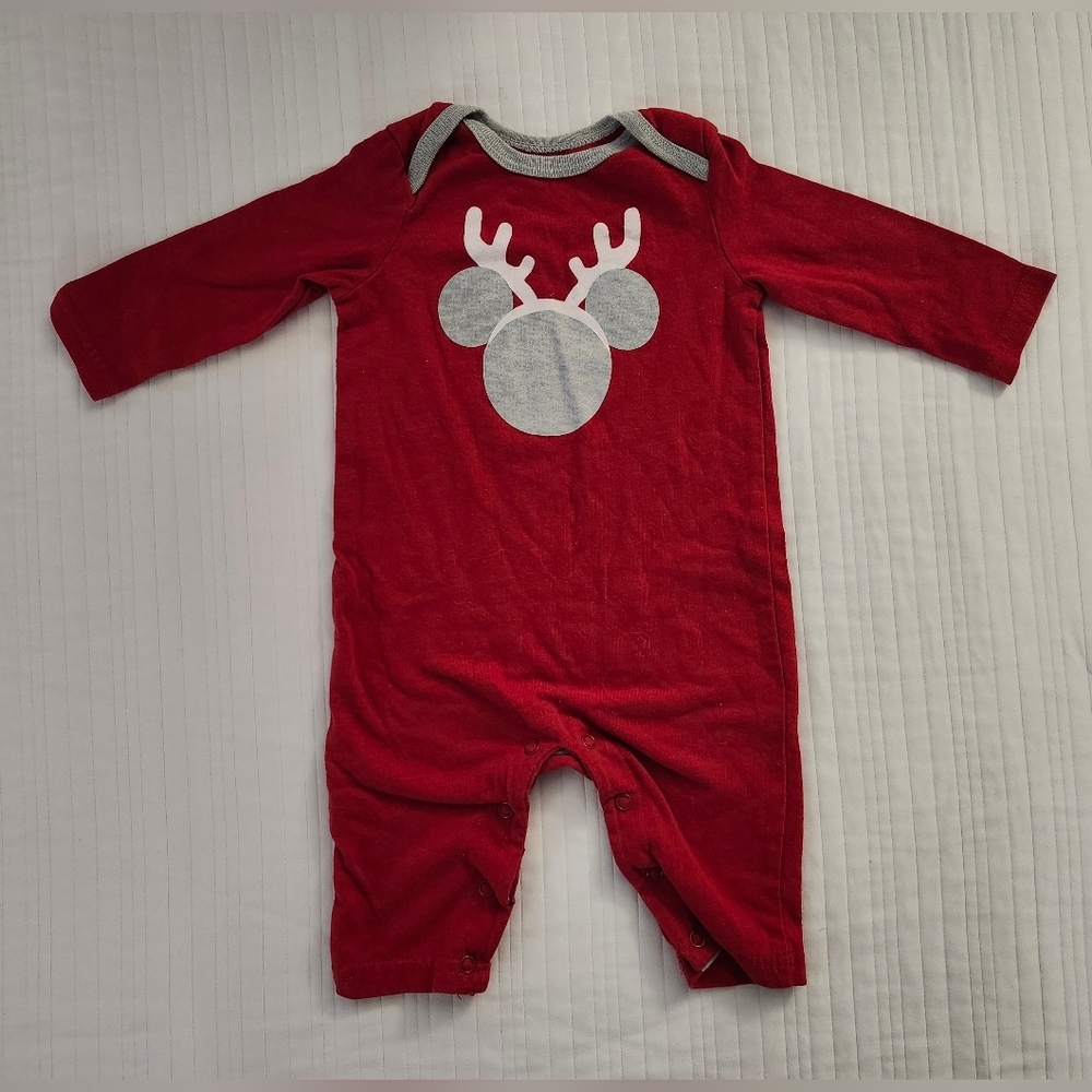 Disney Red and Gray Kids One Piece